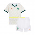 Camisolas de futebol Costa do Marfim Criança Equipamento Alternativa 2025 Manga Curta